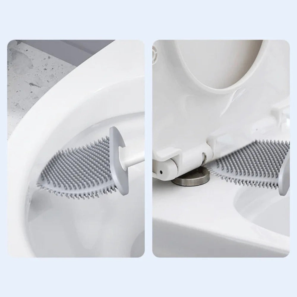 Flexible Silikon-Toilettenbürste – Langlebiges und antibakterielles Design 