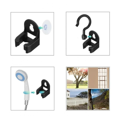 Hordozható kültéri zuhany - USB újratölthető