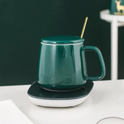 Electric Heating Mug — Drinks Always at the Right Temperature 