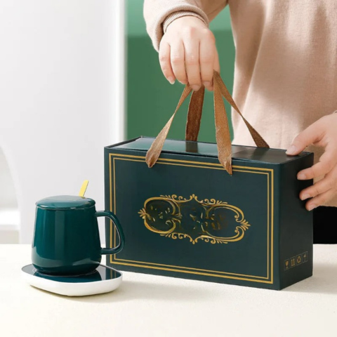 Electric Heating Mug — Drinks Always at the Right Temperature 