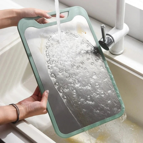 Double-Sided Cutting Board – Versatile and Easy to Clean 
