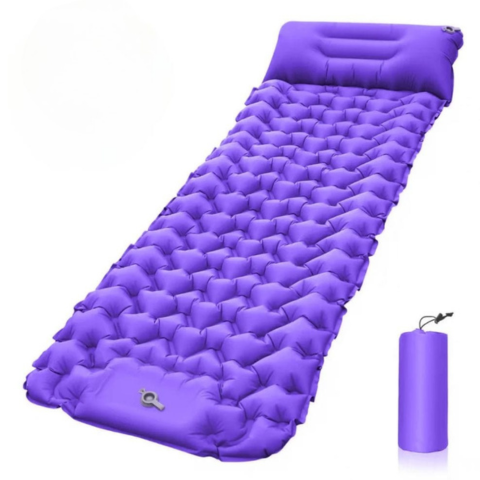 Inflatabilní Kempingová Matrace – S Integrovanou Pumpou A Optimálním Komfortem 