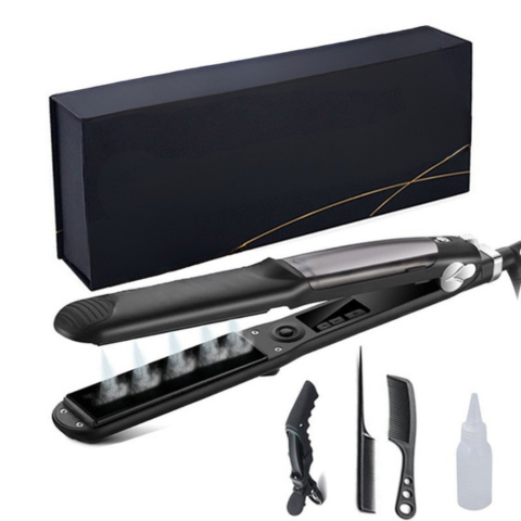 Steam Hair Straightener – Fast Heating and Lasting Results 