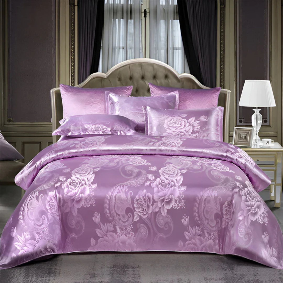 Satinlaken – Floral Eleganse Og Absolutt Komfort 