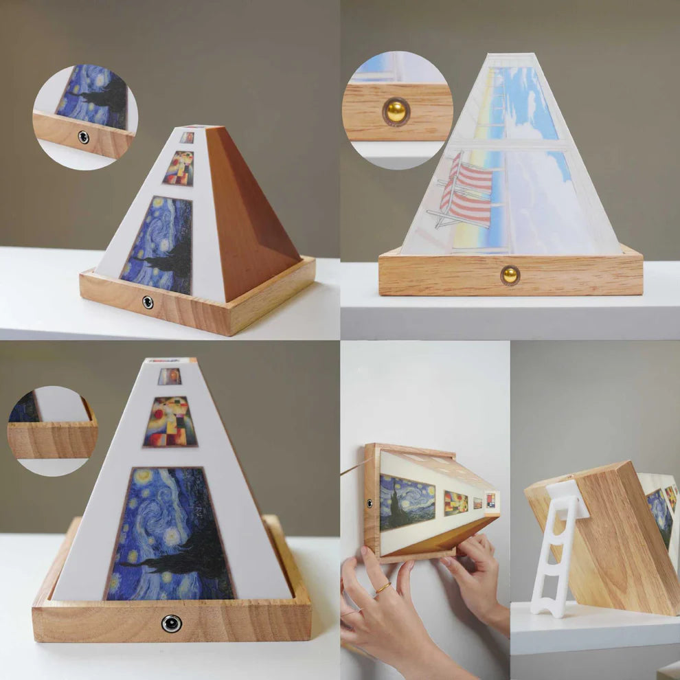 Wandlampe Dekorativ – Visuelle Illusion 3D 