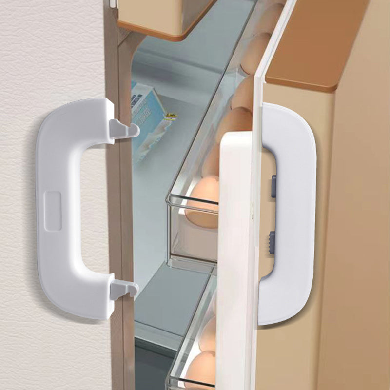 Adhesive Security Lock – Discreet Protection for Cabinets and Drawers 