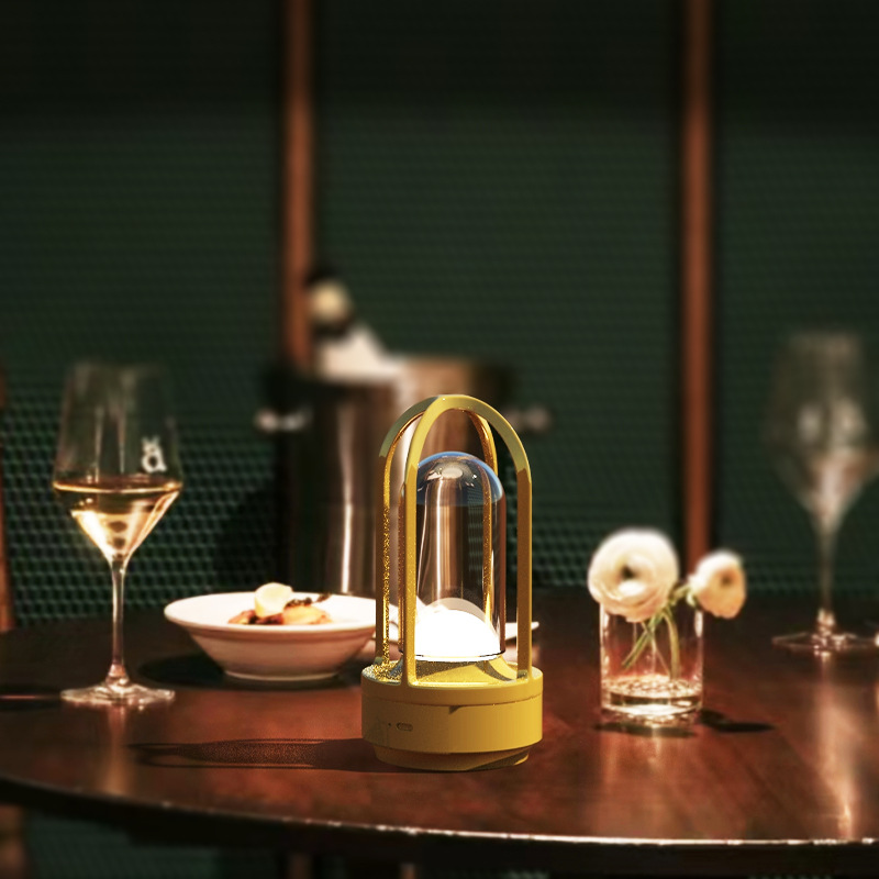 Lâmpada de Mesa Sem Fio — Iluminação Contemporânea 