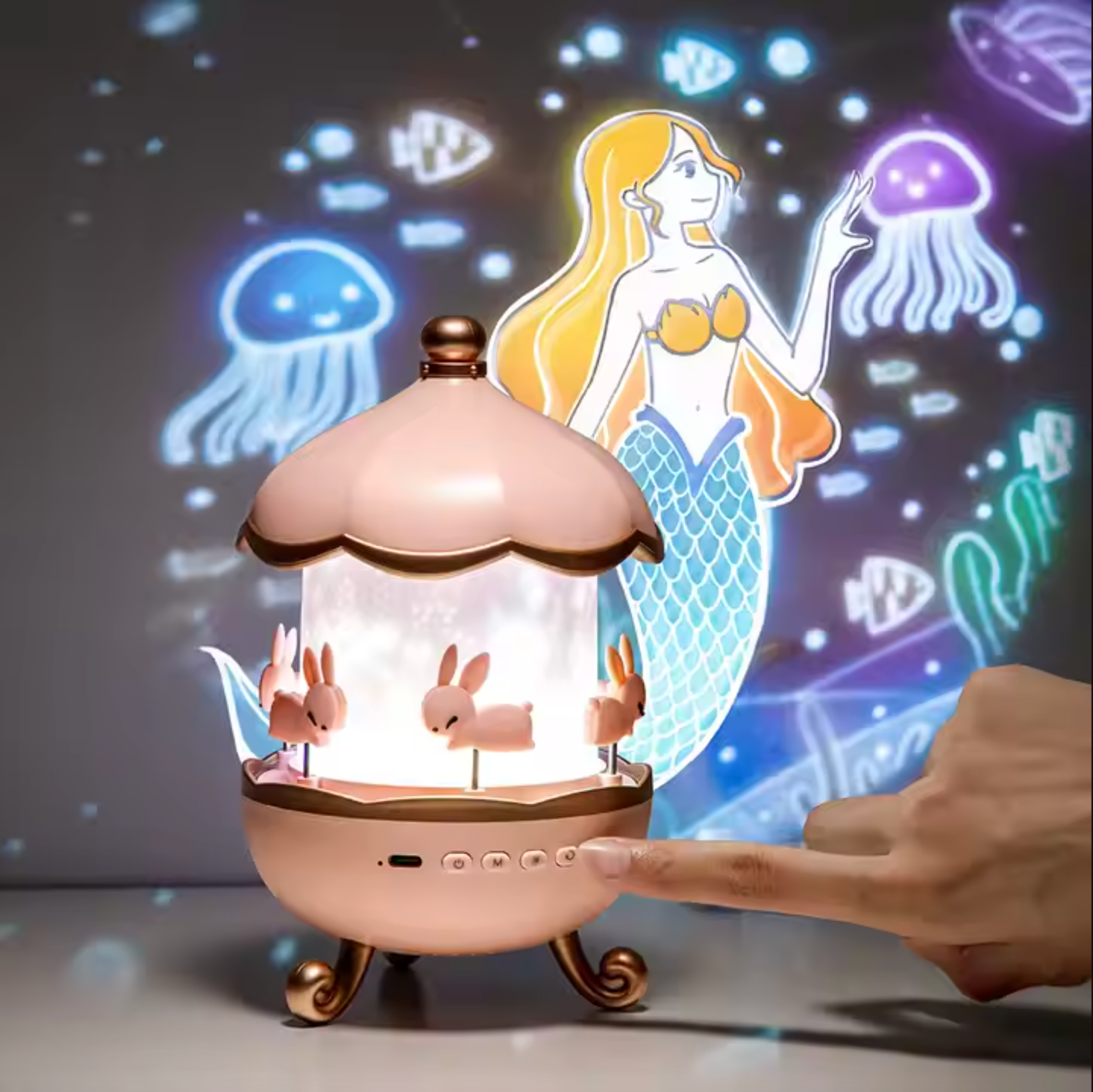 Night Light Projector — Starry Sky In Light 