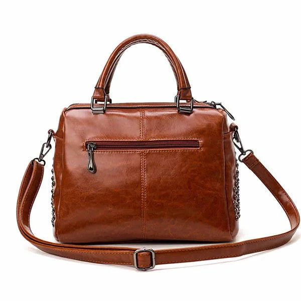 Ginette | Bolsa de ombro macia para mulher - Tendência urbana e versatilidade