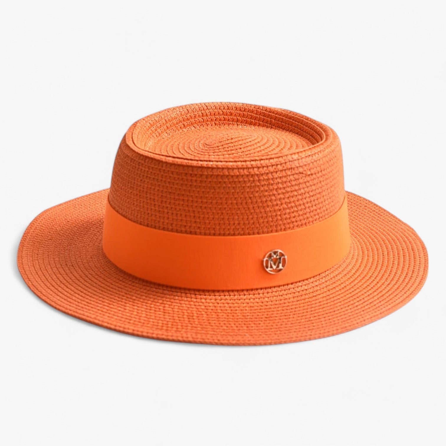 Straw Bell Hat – Retro Elegance and Sun Protection 