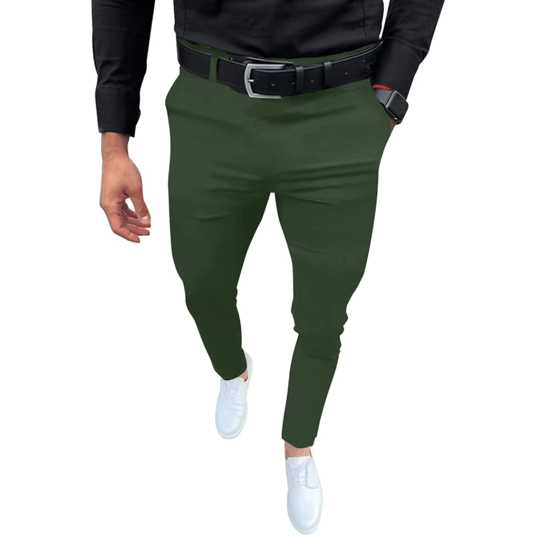 Georges | Pantalon Elastic – Stil Modern Și Libertate De Mișcare 