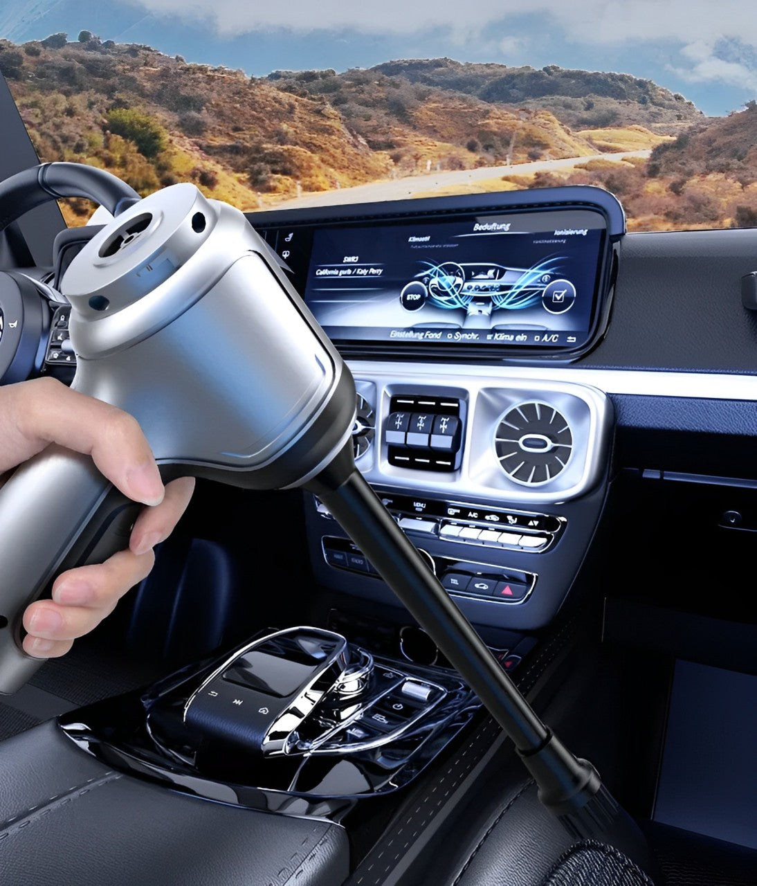 Cordless Car Vacuum 95000Pa — Exceptional Suction Power 