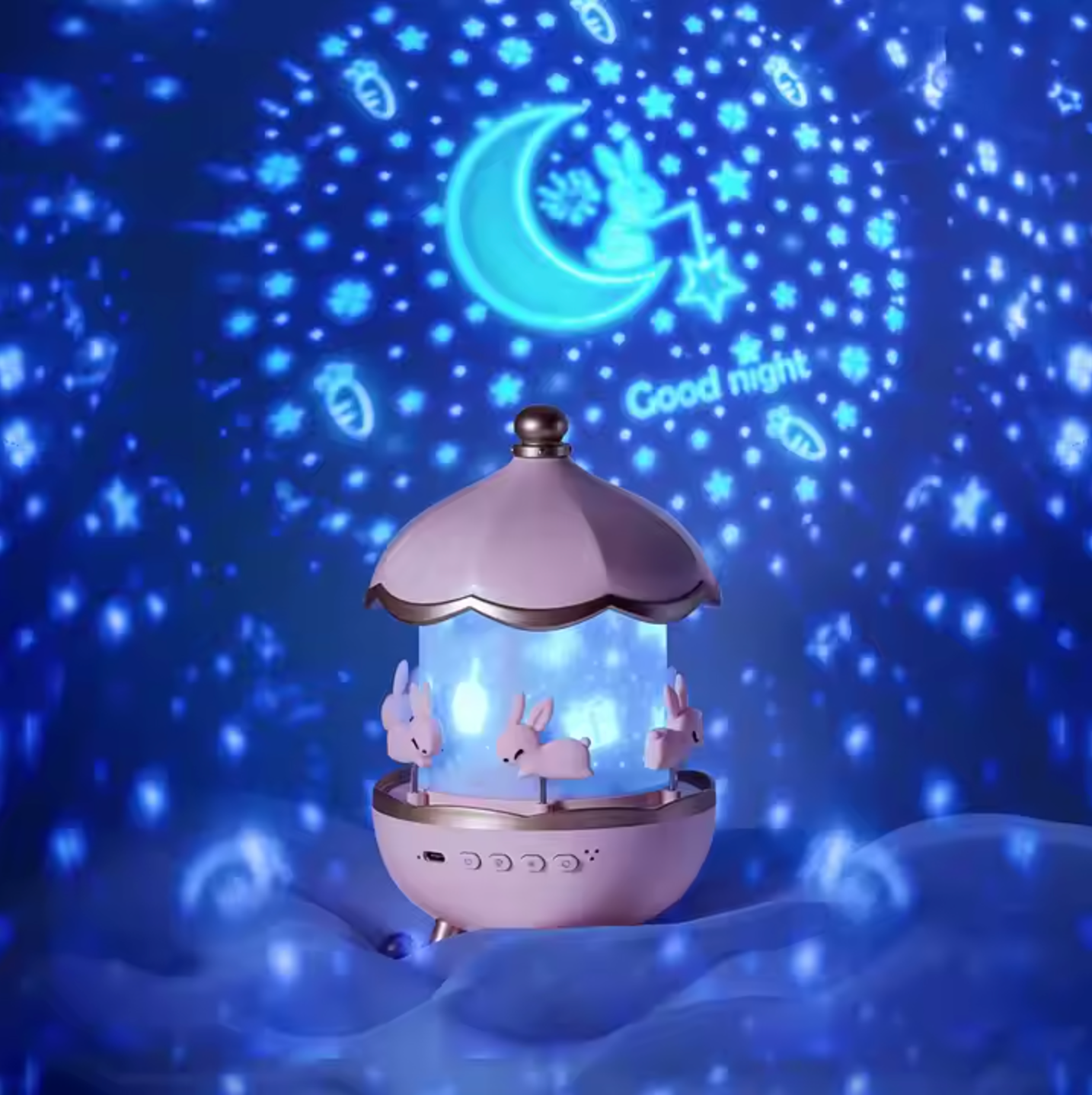 Night Light Projector — Starry Sky In Light 