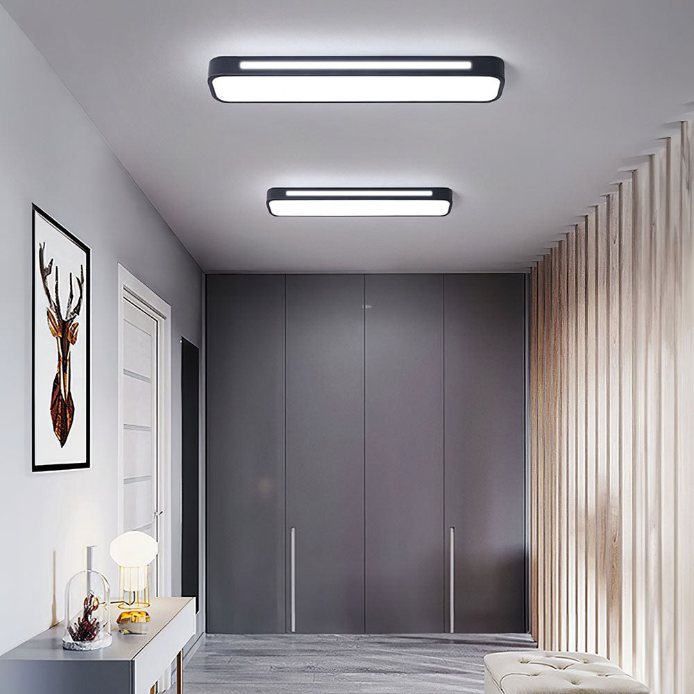 Plafonnier LED Long – Éclairage Minimaliste Et Élégant