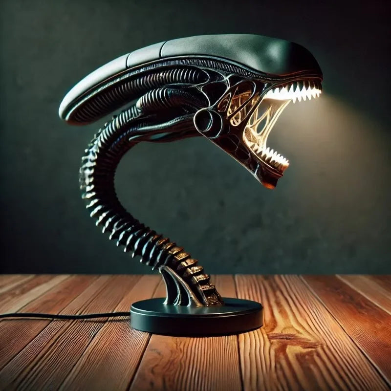 LED skrivebordslampe — Inspiration Xenomorph 