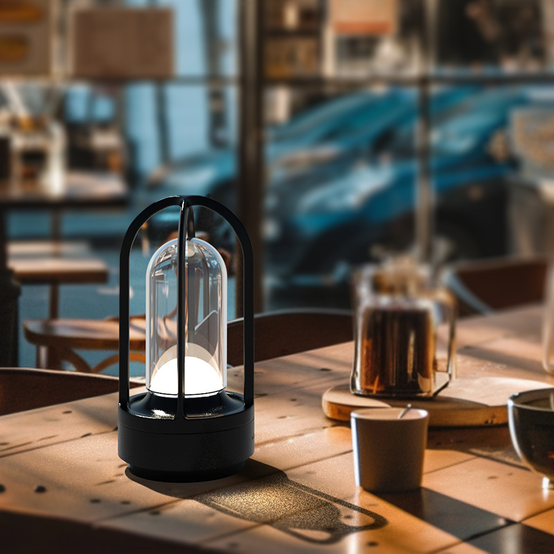 Lâmpada de Mesa Sem Fio — Iluminação Contemporânea 