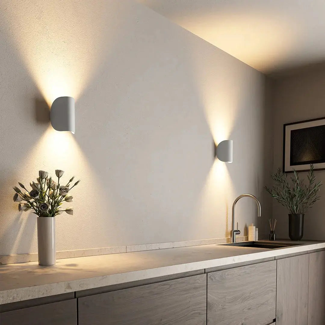 Elegant LED-vegglampe - elegant og moderne belysning