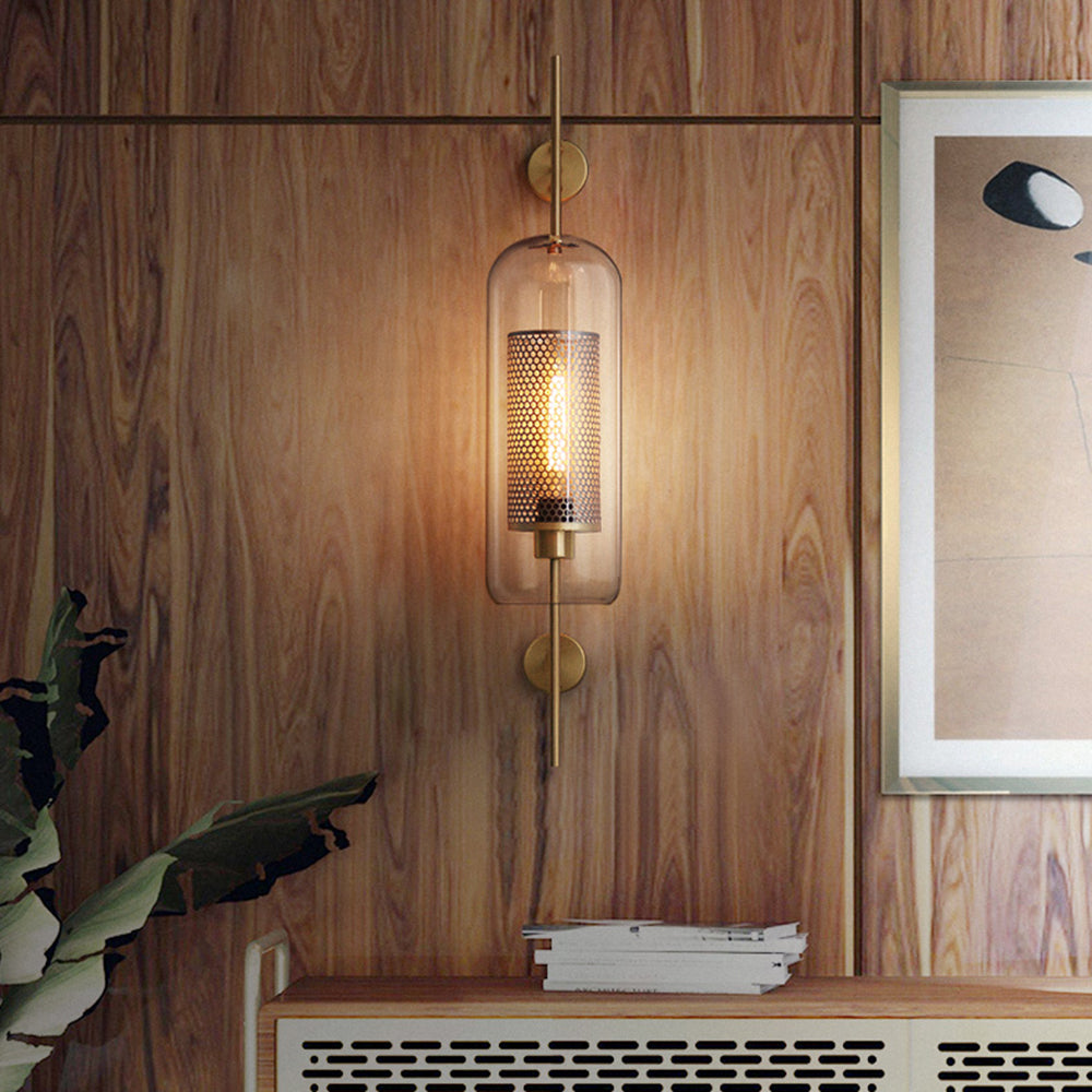 Geometric Industrial Wall Light - Style And Modernity