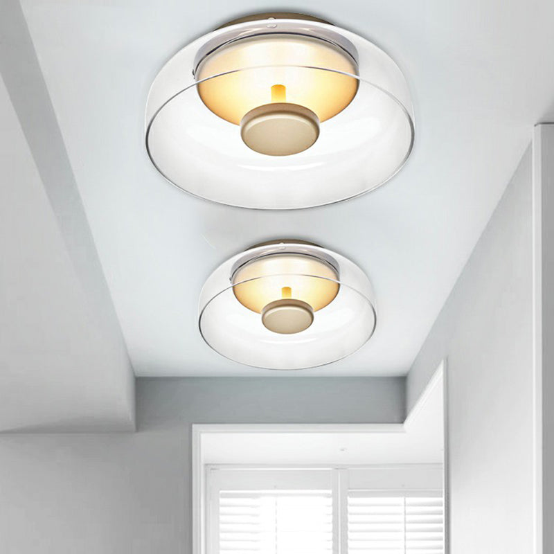 Taklampe LED i Glass – Elegant og Moderne Belysning 