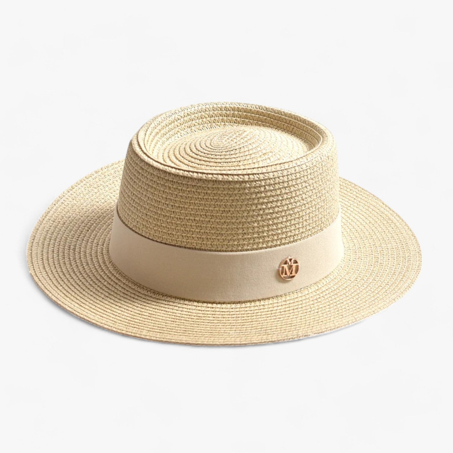 Straw Bell Hat – Retro Elegance and Sun Protection 