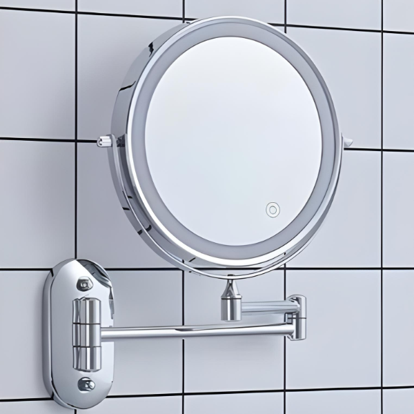 LED Magnifying Mirror – Rechargeable and Easy to Use 
