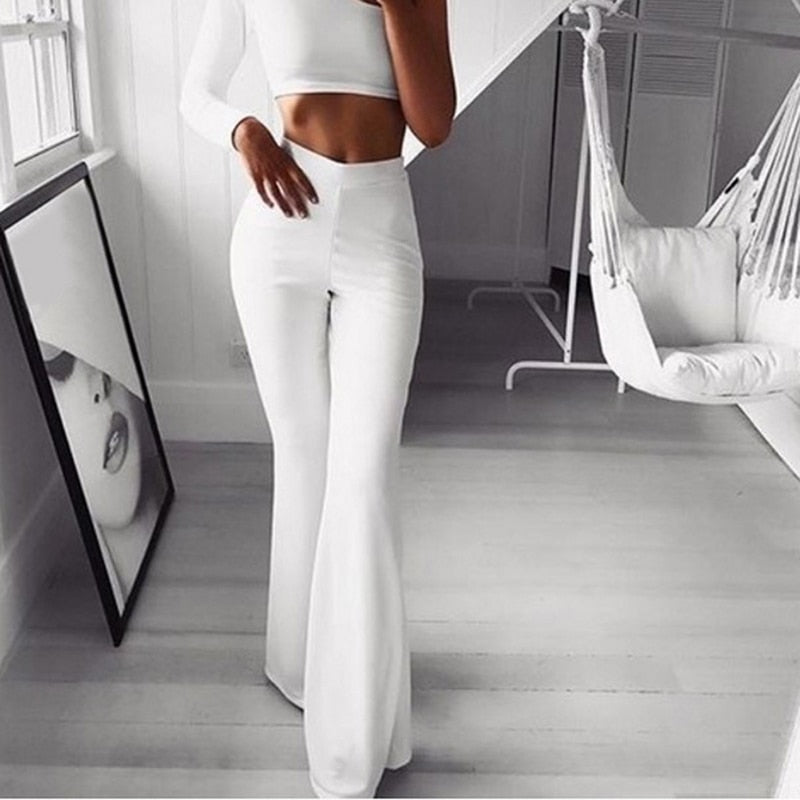 Lydie | Elegant Byxa – Hög Midja Och Minimalistisk Stil 