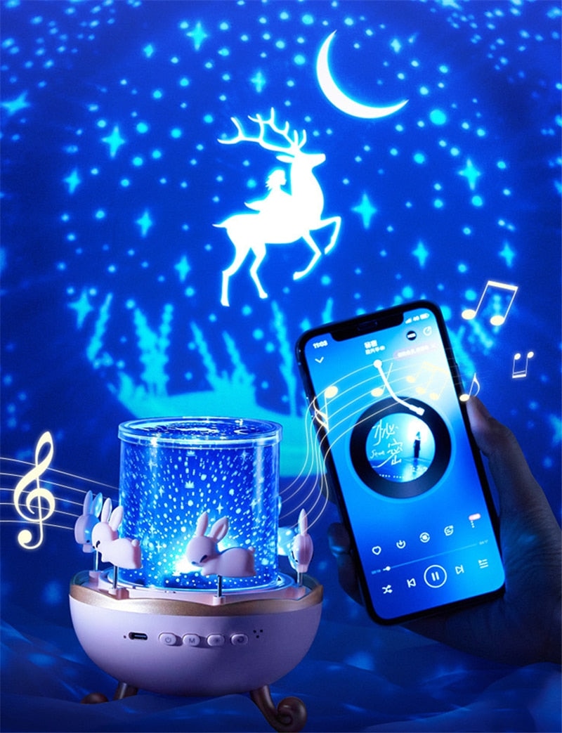 Night Light Projector — Starry Sky In Light 