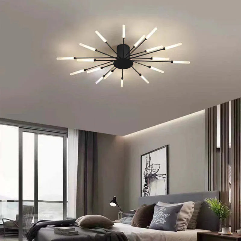 مصباح سقف LED حديث - إضاءة أنيقة وتصميم معاصر 