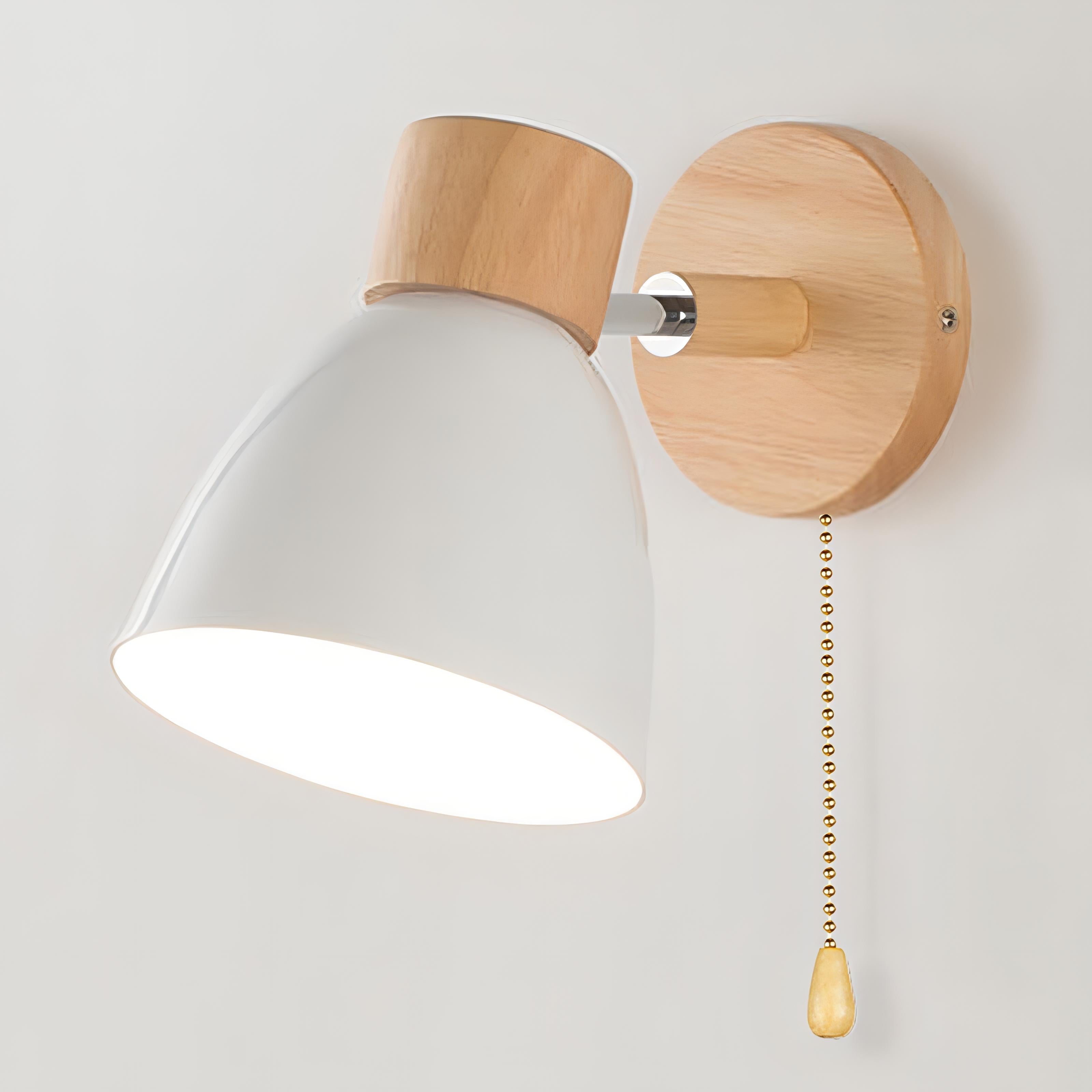 Moderne Wandlampe – Schlichte Stil und natürlicher Touch 