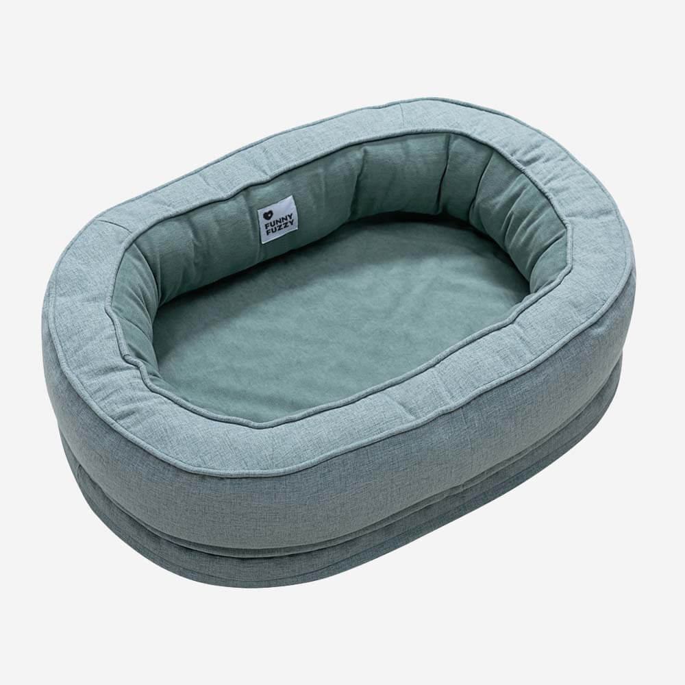 Posteľ vo forme donutu pre psa – pohodlie a jemnosť 