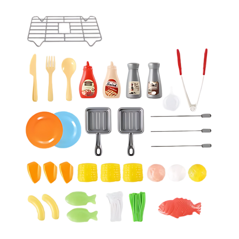 Toy Barbecue For Kids - Creativity & Gourmet Fun