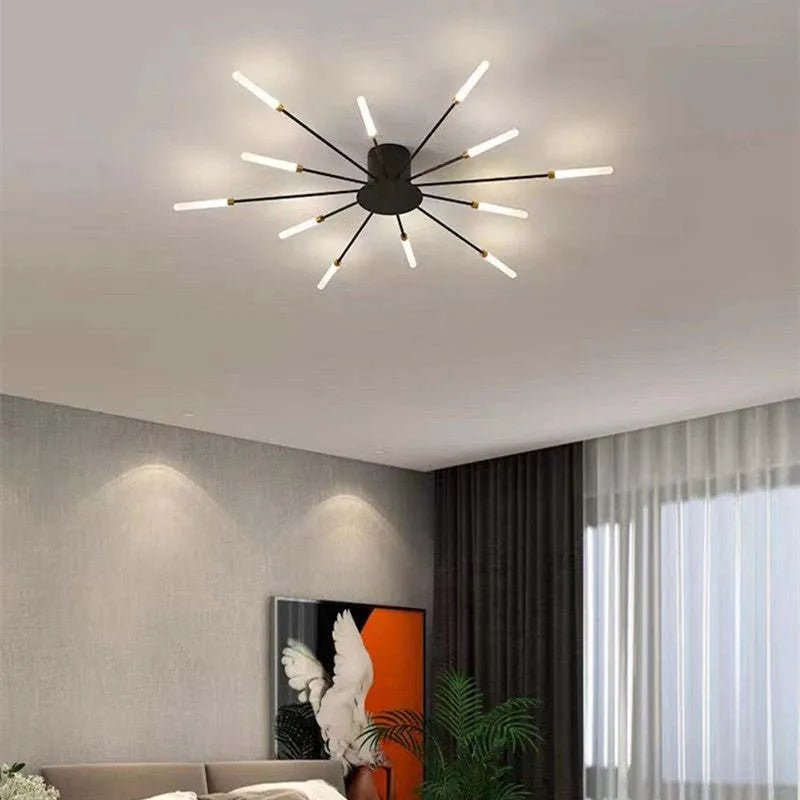 مصباح سقف LED حديث - إضاءة أنيقة وتصميم معاصر 
