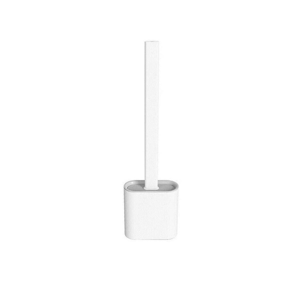 Perie De Toaletă Din Silicon Flexibil – Design Durabil Și Antibacterian 