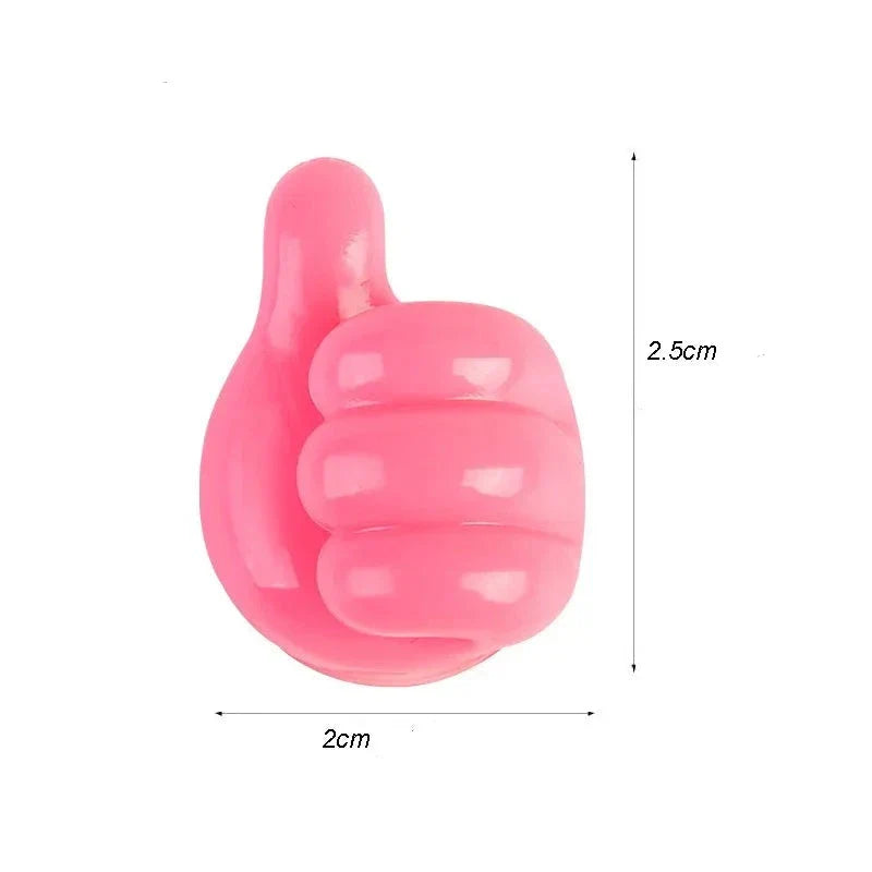 THUMBMATE ™ - Kreativ väggkrok i självhäftande silikon