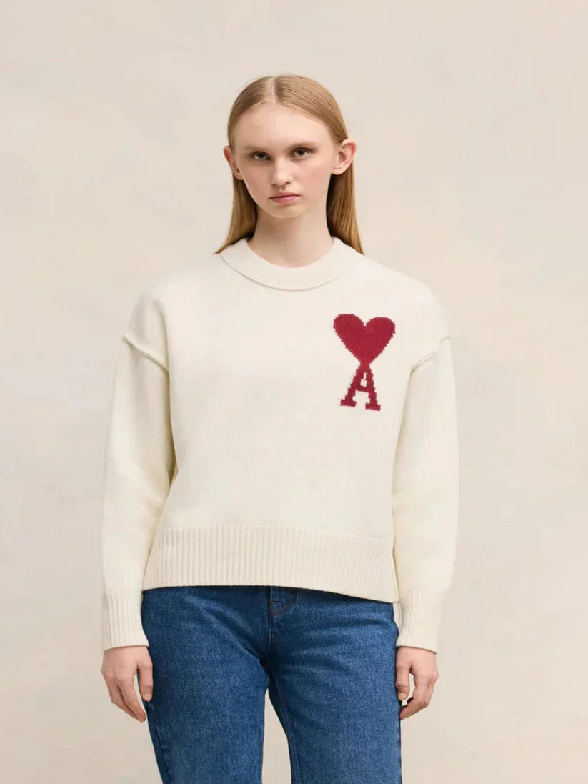 Iubit | Pulover Unisex – Inimă Emblematică și Stil Trendy 